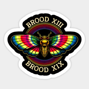 Cicadas 2024 Brood xix Sticker